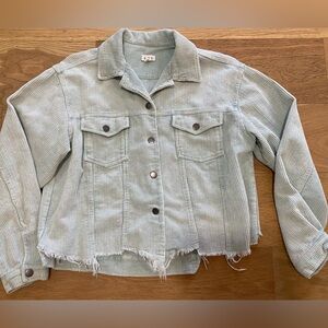 POL Light Green modern Jacket Womens S VGUC